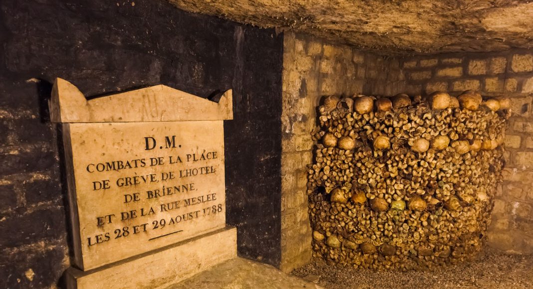 Οι Κατακόμβες του Παρισίου (Catacombes de Paris) , Παρίσι, Γαλλία, Ευρώπη