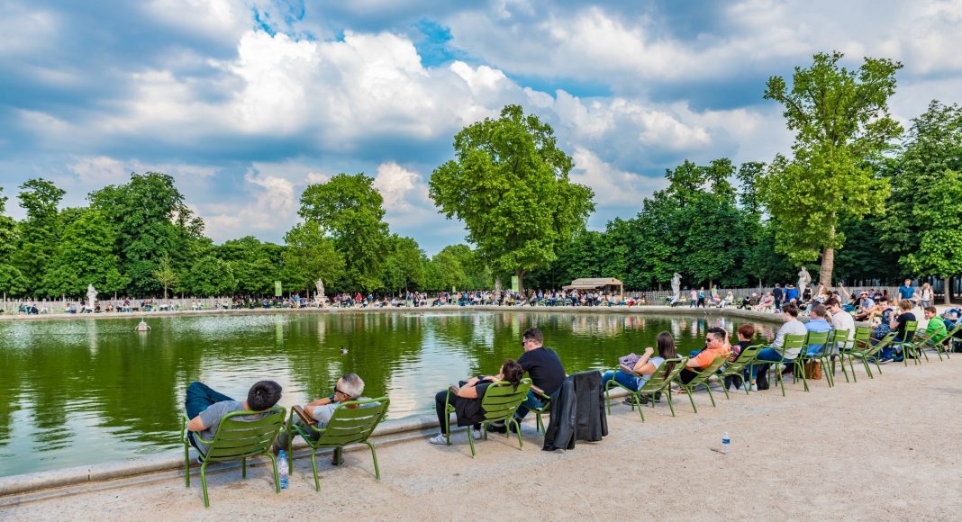 Ο Κήπος του Κεραμεικού (Jardin des Tuileries), Παρίσι, Γαλλία, Ευρώπη