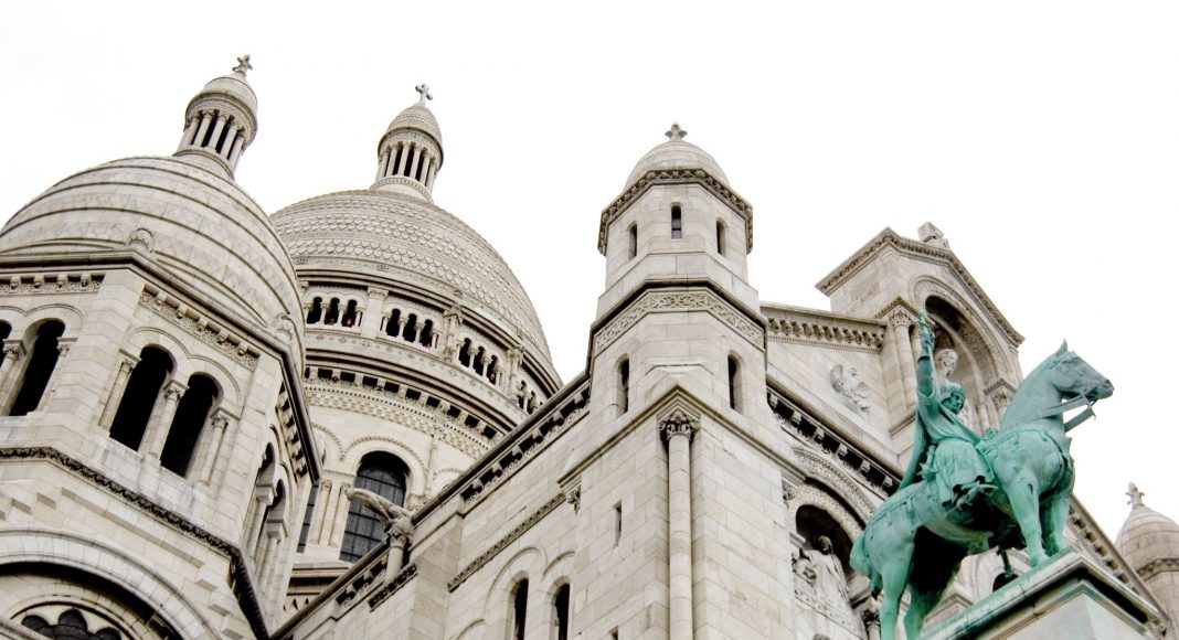 Βασιλική της Ιερής Καρδιάς της Μονμάρτης (Sacré-Cœur Basilica), Παρίσι, Γαλλία, Ευρώπη