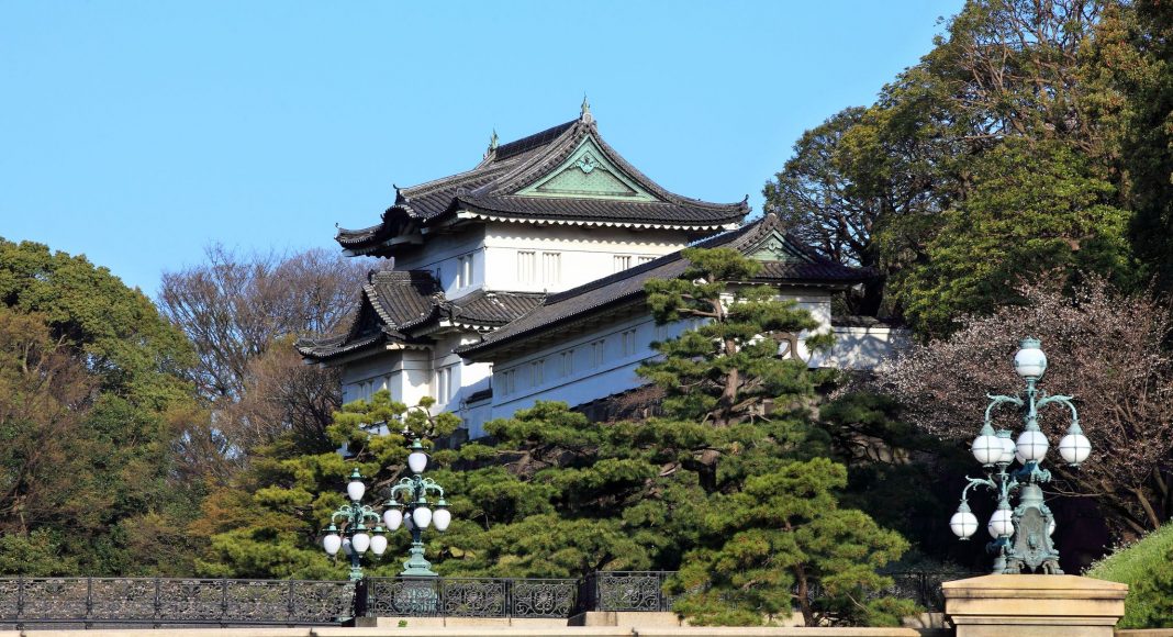 Αυτοκρατορικό ανάκτορο του Τόκιο (皇居 (Kōkyo)) , Τόκιο, Ιαπωνία, Ασία