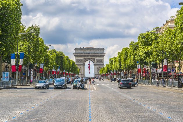 Σανζ Ελιζέ (Champs-Élysées), Παρίσι, Γαλλία, Ευρώπη