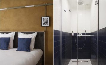 Υπνοδωμάτιο & Προσωπικό Μπάνιο, Hôtel La Nouvelle République, Παρίσι, Γαλλία, Ευρώπη