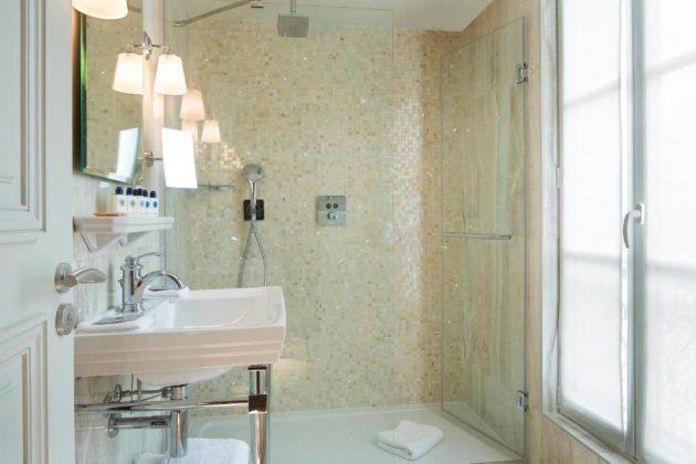 Προσωπικό Μπάνιο, Hotel Monge, Παρίσι, Γαλλία, Ευρώπη