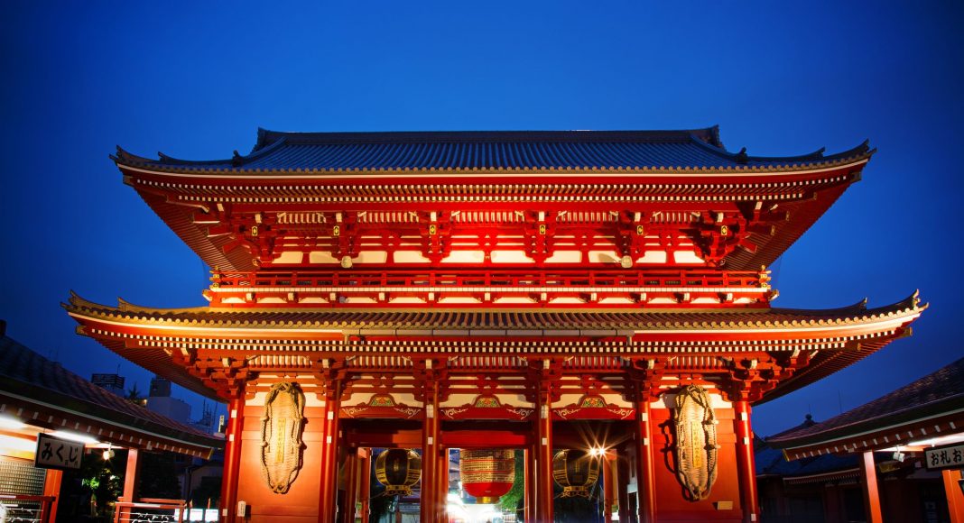 Ναός Σένσο-τζι (金龍山浅草寺 (Kinryū-zan Sensō-ji)) , Τόκιο, Ιαπωνία, Ασία