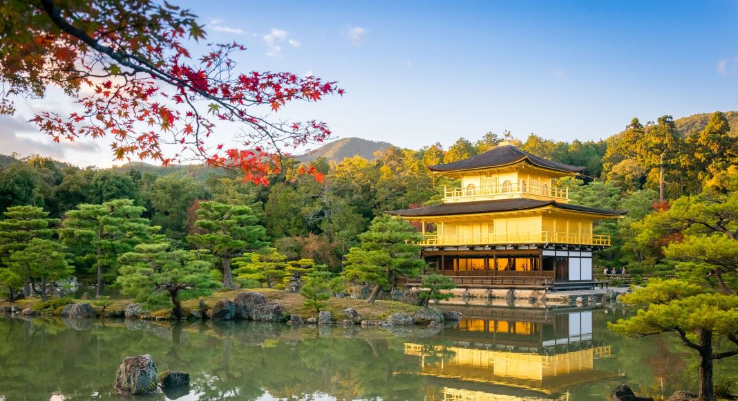 Χρυσό Περίπτερο (Κινκακούτσι) (金閣寺) , Κιότο, Ιαπωνία, Ασία
